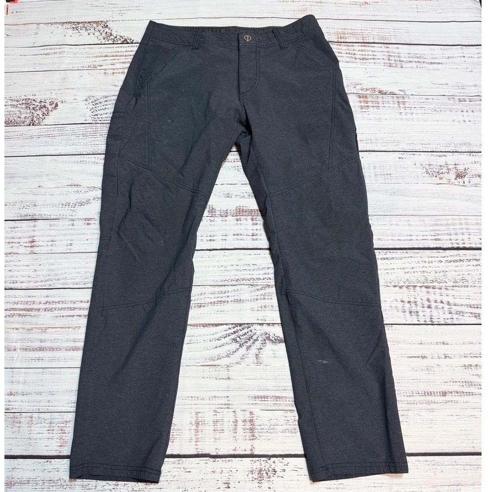 KUHL deceptr Pants 32x30 Mens Hiking Outdoor Charcoal Gray Textured Stretch